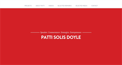 Desktop Screenshot of pattisolisdoyle.com
